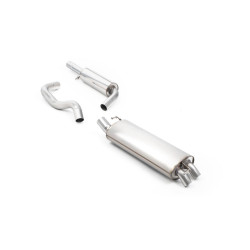 Milltek Cat-back exhaust for Volkswagen Golf Mk4 VR6 2WD + V5 (non-GPF) 1999-2004