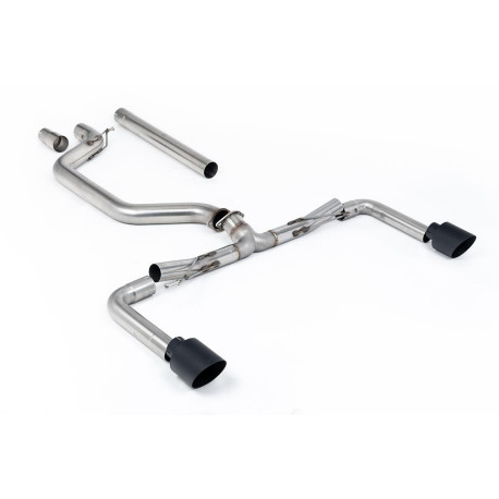 Milltek exhaust systems Milltek GPF-back exhaust (loudest) for Volkswagen Golf Mk8.5 GTi Clubsport (GPF) 2024+ - Cerakote tips | races-shop.com