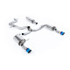 Milltek Cat-back exhaust resonated for Volkswagen Jetta Mk7 GLi 2.0T (non-GPF) 2019+ - Burnt titanium tips