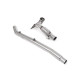 Milltek exhaust systems Milltek Large-bore downpipe with de-cat for Volkswagen Tiguan R 320ps EA888.4 MQB EVO (GPF) 2021+ | races-shop.com