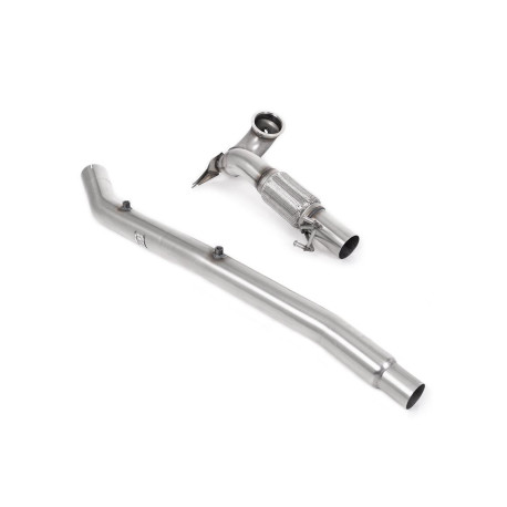 Milltek exhaust systems Milltek Large-bore downpipe with de-cat for Volkswagen Tiguan R 320ps EA888.4 MQB EVO (GPF) 2021+ | races-shop.com