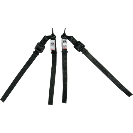 Seatbelts and accessories SPARCO quick release tethers for HYBRID SPORT FHR device | races-shop.com