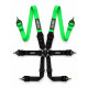 FIA 6 point sport safety belts RACES EVO for HANS 2