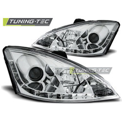 TUNING-TEC headlights (DRL) for FORD FOCUS 1 10.98-10.01 (H1), chrome
