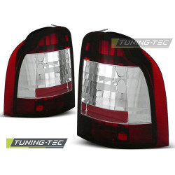 TUNING-TEC tail lights for FORD MONDEO 01.93-08.00 KOMBI, red-white