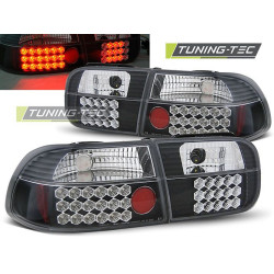 TUNING-TEC LED tail lights for HONDA CIVIC 09.91-08.95 3D (HATCHBACK, without approval), black