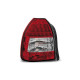 Lighting TUNING-TEC LED tail lights for HONDA CIVIC 09.95-02.01 3D, red-white | races-shop.com