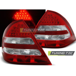 TUNING-TEC LED tail lights for MERCEDES C-KLASA W203 SEDAN 04-07, red-white