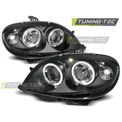 HEADLIGHTS CITROEN SAXO 09.99-06.03 ANGEL EYES BLACK