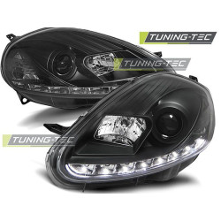 HEADLIGHTS FIAT GRANDE PUNTO 09.05-08 DAYLIGHT BLACK