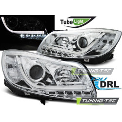 HEADLIGHTS OPEL INSIGNIA 08-12 CHROME TUBE LIGHTS