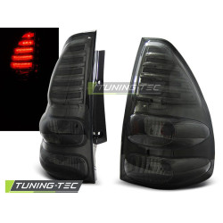 LED TAIL IGHTS TOYOTA LAND CRUISER 120 03-09 SMOKE LED