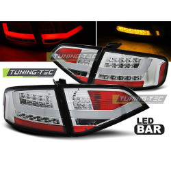 TUNING-TEC LED tail lights for AUDI A4 B8 08-11 SEDAN (LIMOUSINE), chrome