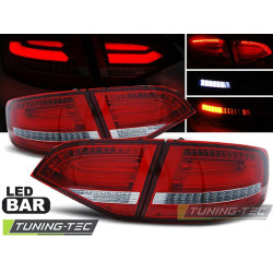 TUNING-TEC LED tail lights for AUDI A4 B8 08-11 AVANT, red-white