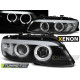 TUNING-TEC headlights (Angel Eyes) for XENON BMW X5 E53 11.03-06 (D2S/H7), black