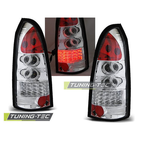 Lighting LED TAIL IGHTS OPEL ASTRA G 09.97-02.04 KOMBI CHROME LED | races-shop.com