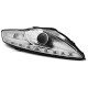 Lighting TUNING-TEC headlights (DRL) for FORD MONDEO 07.07-11.10 (H9), chrome | races-shop.com