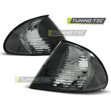 Lighting TUNING-TEC front indicators for BMW E46 05.98-08.01, smoke | races-shop.com