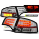 Lighting TUNING-TEC LED tail lights for AUDI A4 B7 11.04-03.08 SEDAN (LIMOUSINE), chrome | races-shop.com