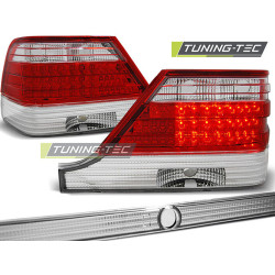 TUNING-TEC LED tail lights for MERCEDES W140 95-10.98, red-white