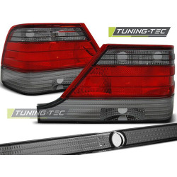 TAIL LIGHTS RED SMOKE for MERCEDES W140 95-10.98