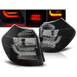 TUNING-TEC LED tail lights (LED Bar) for BMW E87 04-08.07, black