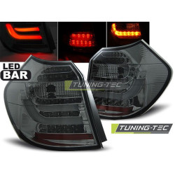 LED BAR TAIL LIGHTS SMOKE for BMW E87/E81 09.07-11 LCI