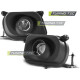 Lighting TUNING-TEC fog lights for MERCEDES W210 95-05.99 (LIMOUSINE, TOURING), black | races-shop.com