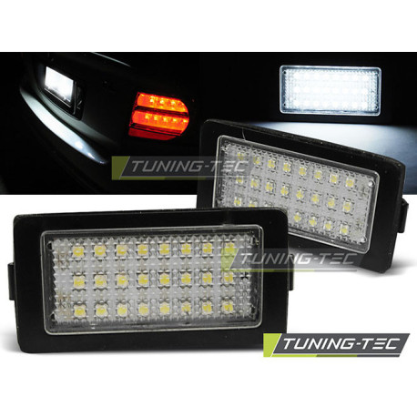 Lighting RACES LED license plate lights for CANBUS BMW E38 | races-shop.com