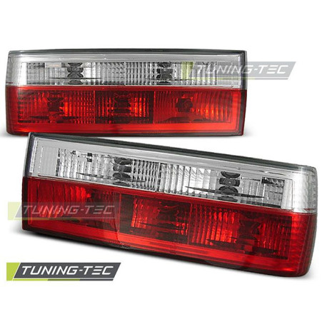 Lighting TUNING-TEC tail lights for BMW E30 11.82-08.87, red-white | races-shop.com