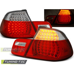 LED TAIL LIGHTS RED WHITE for BMW E46 04.99-03.03 CABRIO