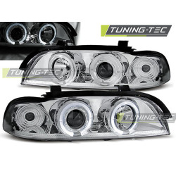 HEADLIGHTS ANGEL EYES CHROME fits BMW E39 09.95-05.03