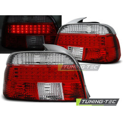 LED TAIL LIGHTS RED WHITE for BMW E39 09.95-08.00