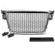 Body kit and visual accessories TUNING-TEC grille (Sport) for AUDI A4 B8 08-11, silver chrome | races-shop.com