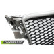Body kit and visual accessories TUNING-TEC grille (Sport) for AUDI A4 B8 08-11, silver chrome | races-shop.com