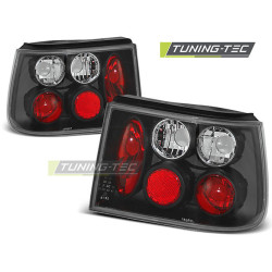 TAIL LIGHTS BLACK fits SEAT IBIZA 10.93-08.99
