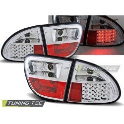 TUNING-TEC LED tail lights for SEAT LEON 04.99-08.04, chrome, V1