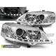 Lighting TUNING-TEC headlights (DRL) for OPEL ASTRA G 09.97-02.04 (H1), chrome, V2 | races-shop.com