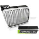 Body kit and visual accessories TUNING-TEC grille (Sport) for AUDI A4 (B7) 11.04-03.08, silver chrome | races-shop.com