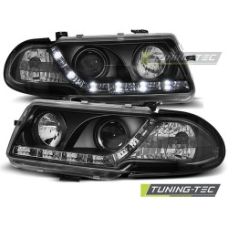 HEADLIGHTS OPEL ASTRA F 09.91-08.94 DAYLIGHT BLACK