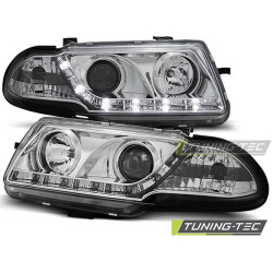 HEADLIGHTS OPEL ASTRA F 09.91-08.94 DAYLIGHT CHROME