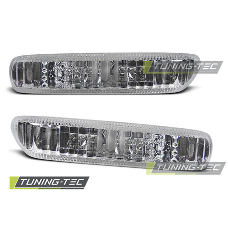Lighting TUNING-TEC side indicators for BMW E46, chrome, V2 | races-shop.com