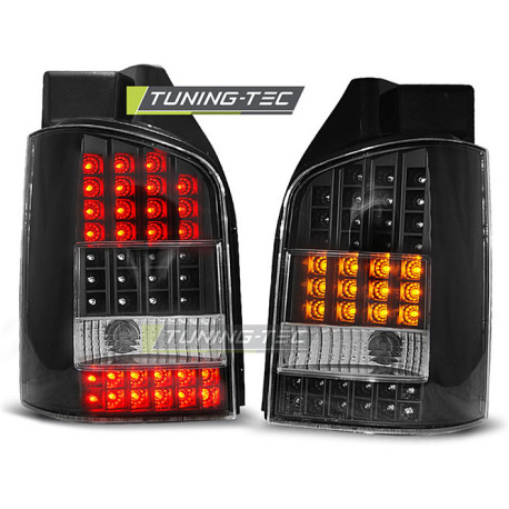Lighting TUNING-TEC LED tail lights for VW T5 04.03-09, black | races-shop.com