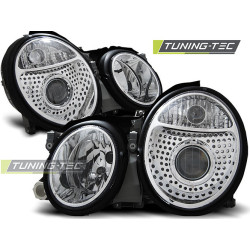 TUNING-TEC headlights for MERCEDES W208 CLK 03.97-04.02 (H7), chrome