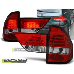TUNING-TEC LED tail lights for BMW X3 E83 01.04-06, red-white