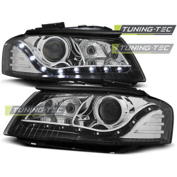 TUNING-TEC headlights (DRL) for AUDI A3 8P 05.03-03.08 (H7), black