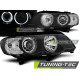Lighting TUNING-TEC headlights (Angel Eyes) for BMW X5 E53 09.99-10.03 (H7), black, V2 | races-shop.com