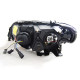 Lighting TUNING-TEC headlights (Angel Eyes) for BMW X5 E53 09.99-10.03 (H7), black, V2 | races-shop.com