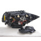 Lighting TUNING-TEC headlights (Angel Eyes) for BMW 1 E87/E81/82/88 04-11 (H7), black, V3 | races-shop.com