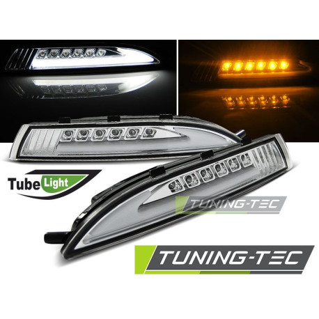 Lighting TUNING-TEC front indicators for VW SCIROCCO 08-04.14, chrome | races-shop.com